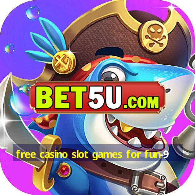 free casino slot games for fun